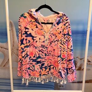 Lily Pulitzer hooded long sleeve